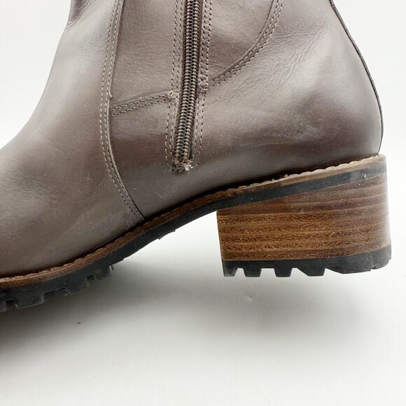 David Tate Womens Santorini Chelsea Boot US 13 XW EU 44 Brown Calfskin WP NIB - Picture 13 of 13